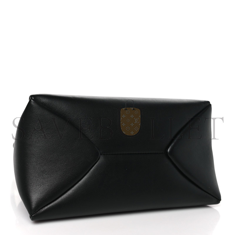 PRADA NAPPA SHOULDER BAG BLACK 1BA368 (25*13.5*13cm)